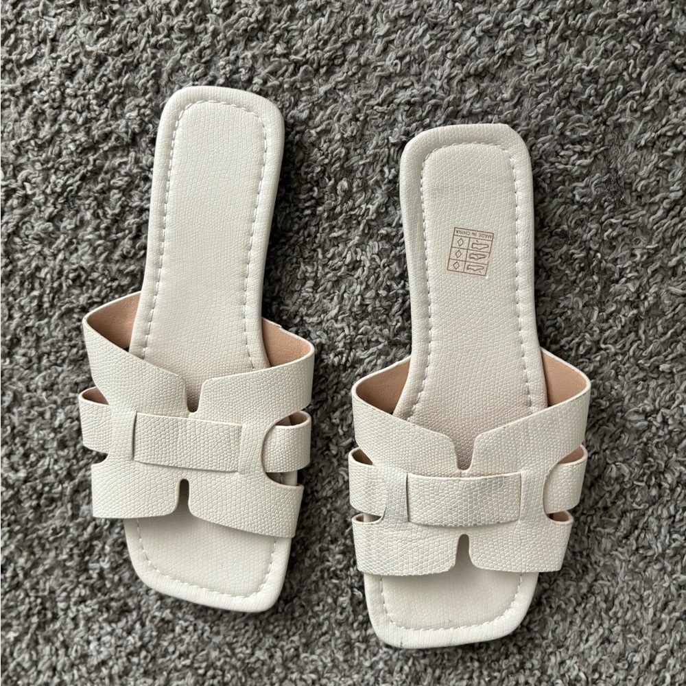 SHEIN Cream Women's Sandals